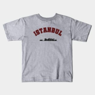 Istanbul Skyline Kids T-Shirt